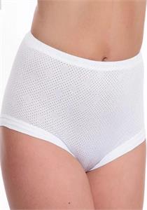 Soft Cuff Cotton Eyelet Brief 3 Pack
