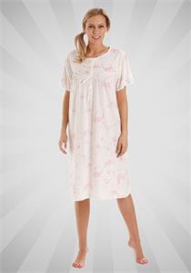 Floral Jersey Short Sleeved Nightdresses
