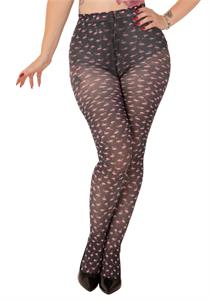 Flamingo Printed Tights