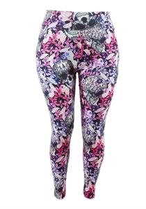 Floral Skulls Ultimate Leggings