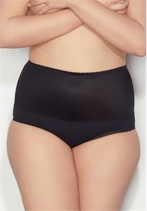 Handy Tummy Control Smooth Cotton Full Brief (Black)