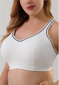 Plus Size Full Coverage Underwired Padded Sports Bra