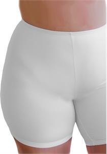 Anti Chafing Cotton Stretch Fitted Boxer White