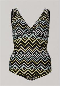 Tribal Full-Support One Piece Swimsuit with Padded Bra