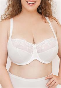 Lace Balconette Bra - beige  Plus size bra, Balconette, Hips and curves