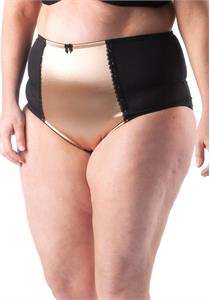 Cotton Lined Control Panty Gold