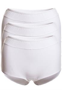 Cotton Full Brief Panty 3 Pack (White)