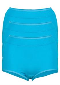 Cotton Full Brief Panty 3 Pack (Teal)