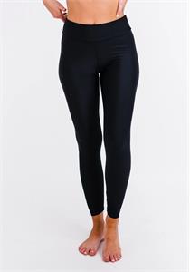 Plus Size Long Swim Leggings by Calypsa (Black)