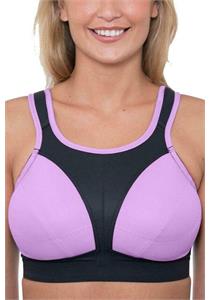 Full Support Wirefree Sports Bra Lilac