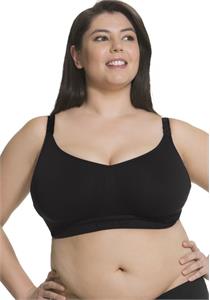 Sugar Candy Fuller Seamless Everyday Bra Black, suits F - HH cups