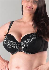 Fae Lace Overlay Contour Molded Bra (Please Size Up)