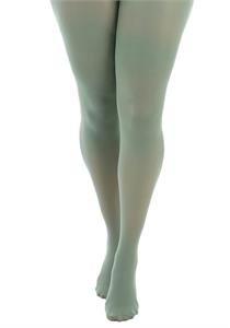 50D Opaque Tights Leaf Green