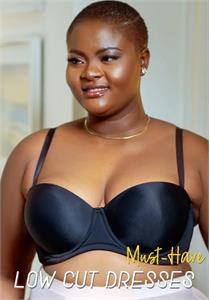 Padded Strapless Bra from QT (Beige)