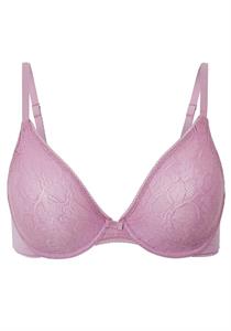 UK Debranded Lace Underwired Bra Lilac