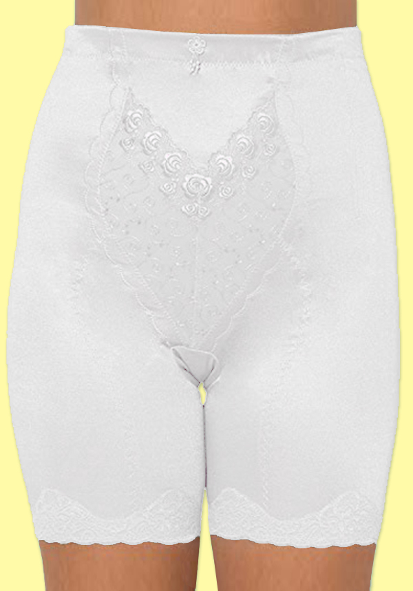 Sexy shapewear panty girdle high waist Valoria white S-XXL