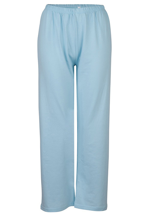 Baby Blue Lounge Pants - Plus Size Bras